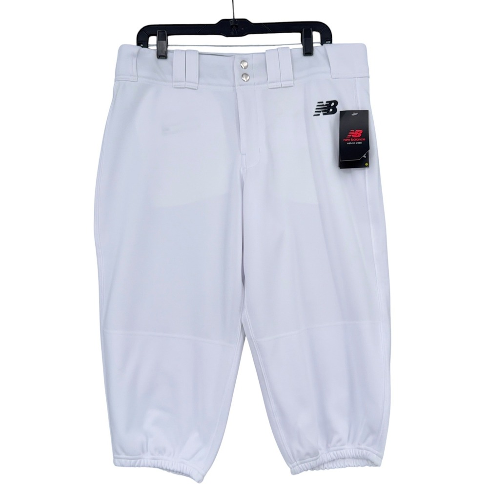 New Balance Adversary 2 Baseball Knicker Women Large Polyester White BMP236
